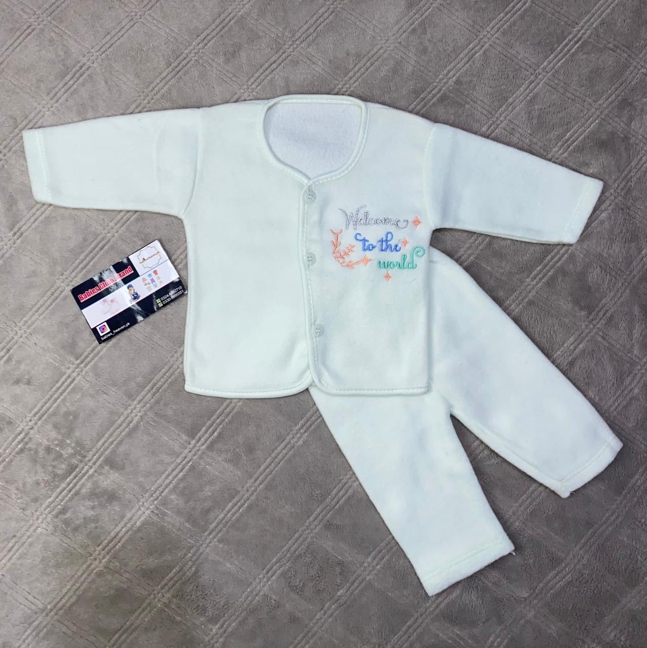 BABY SUIT - WINTER - WELCOME TO THE WORLD