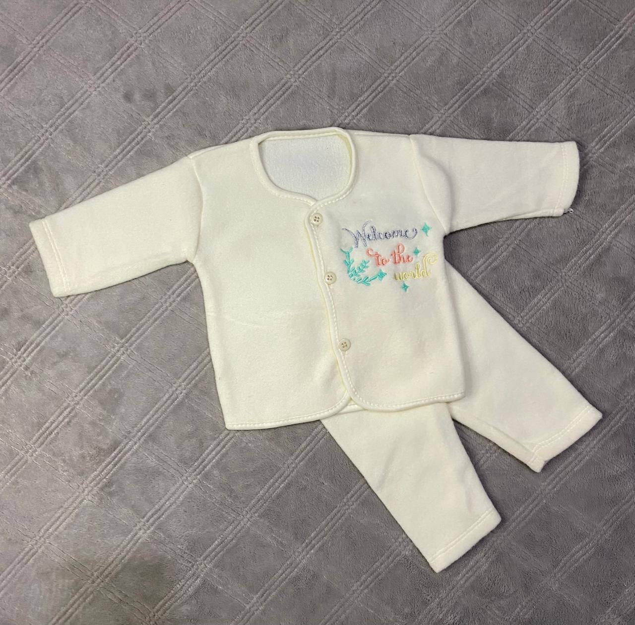 BABY SUIT - WINTER - WELCOME TO THE WORLD